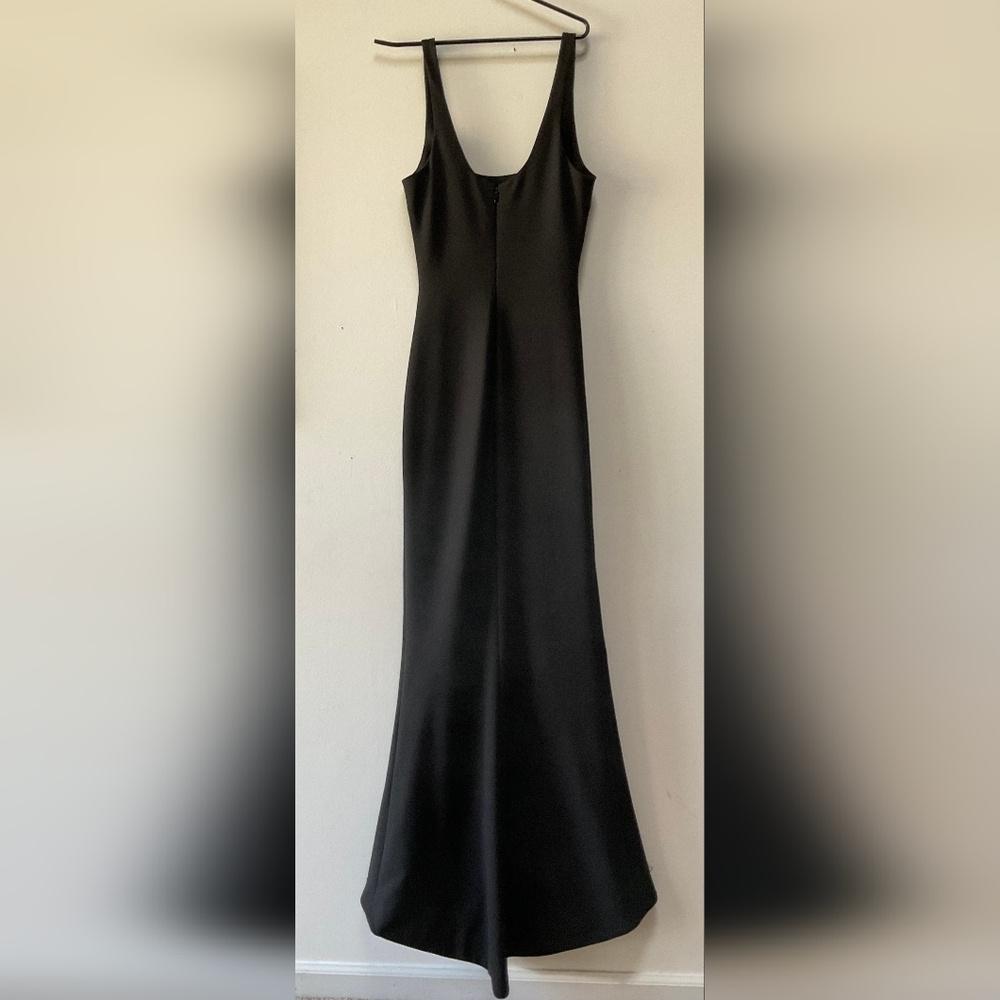 Elizabeth & James Stunning Formal Black Maxi Dress Excellent Condition - Picture 9 of 10